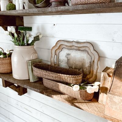 Centerpiece Storage Basket Set of 2