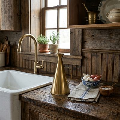 Countryside Kitchen Golden Oil Cruet