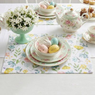 Spring Cottage Floral Placemat Set of 4
