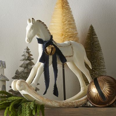 Whitewash Rocking Horse