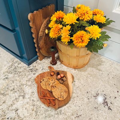 Acorn Shaped Wooden Cheese Board
