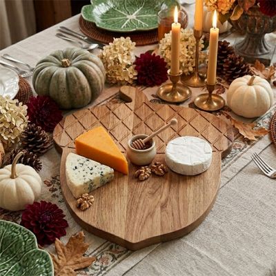 Acorn Shaped Wooden Cheese Board