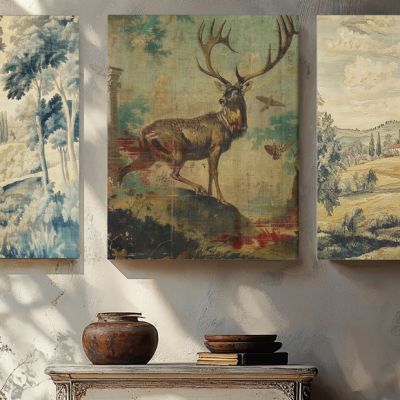 Patina Vie Hundley Cotton Canvas Print