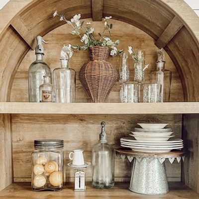 AFH FOUND Unique Vintage Glass Seltzer Bottle Set of 3
