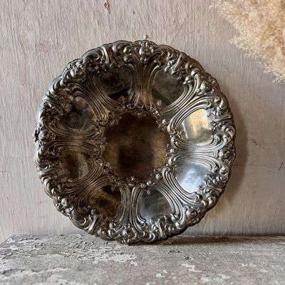 AFH True Vintage Silvered Serving Bowl