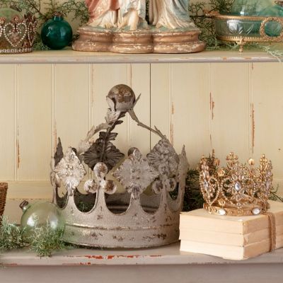 Aged Metal Royal Crown