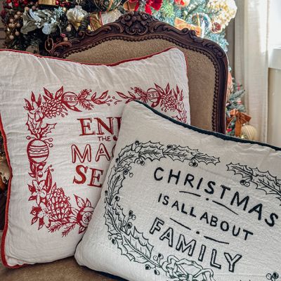 All About Christmas Accent Pillow Collection
