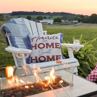 Americana Celebration Home Sweet Home Accent Pillow