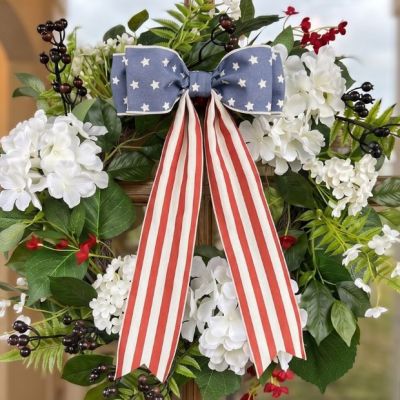 Americana Stars And Stripes Bow