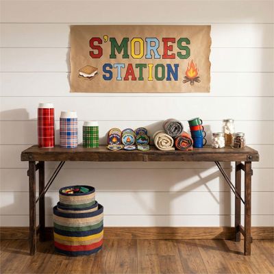 Antique Style Folding Console Table