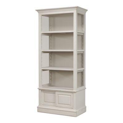 Antique White Pine Bookcase