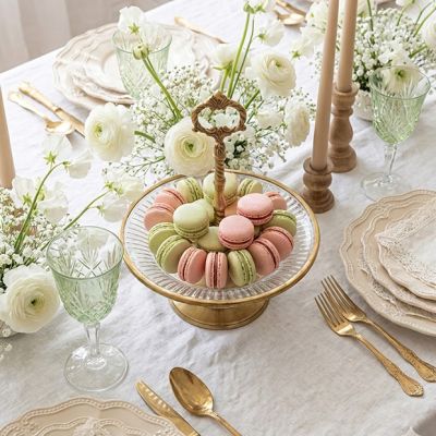 Antiqued Gold Petite Tea Server