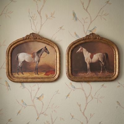 Arched Frame Horse Print Set of 2