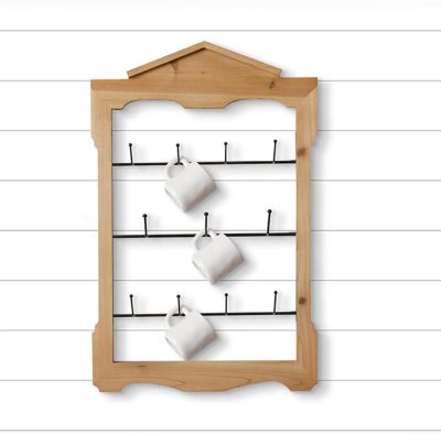 Architectural Frame Hanging Mug Rack