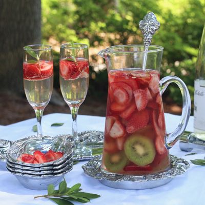 Arthur Court 3 Piece Grape Pitcher Set