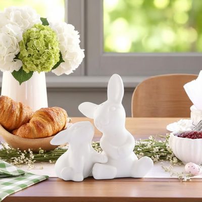 Arthur Court Bunny Salt and Pepper Shakers