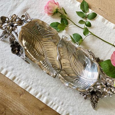 Arthur Court Magnolia Centerpiece Tray