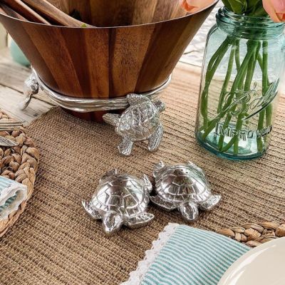 Arthur Court Sea Turtle Salt and Pepper Shaker Set