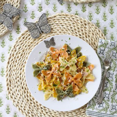 Arthur Court Twisted Seagrass Butterfly Placemats Set of 4