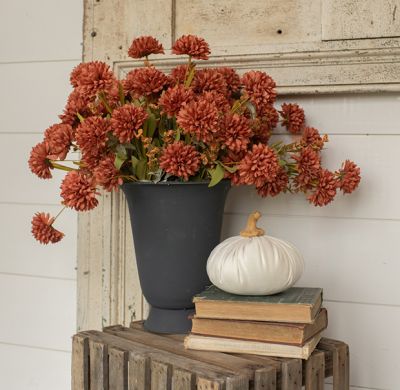 Artificial Autumn Mum Bush Stem
