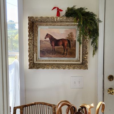 Artificial Draping Cedar Spray