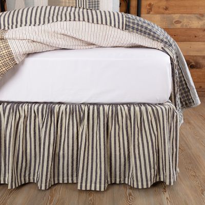 Ashmont Farmhouse Ticking Stripe Bed Skirt