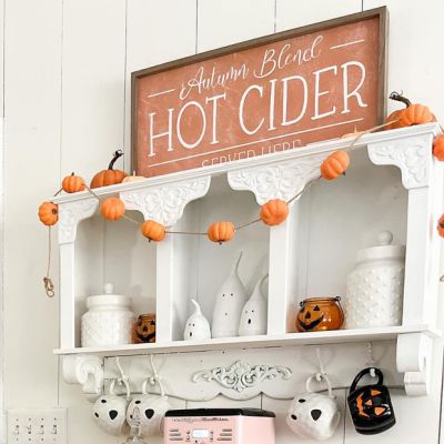 Autumn Blend Hot Cider Orange Wall Art