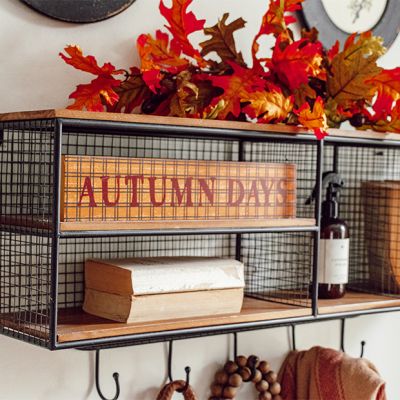 Autumn Days Fall Sign