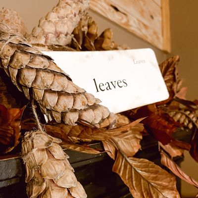 Autumn Primitive Flash Card Set of 6