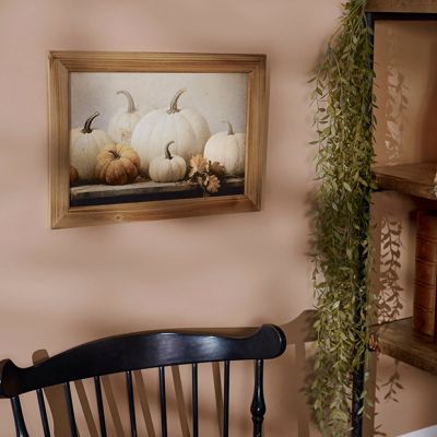 Autumn Pumpkins Framed Wall Art