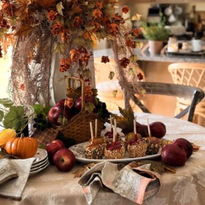 Autumn Tapestry Jacquard Napkin Set of 8