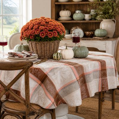 Autumn Tapestry Jacquard Tablecloth