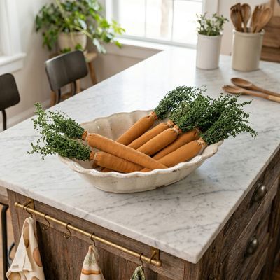 Bag of 6 Primitive Cotton Carrots