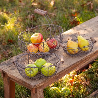 Bakers Wire Basket Set of 3
