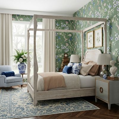 Bayside Cottage King Poster Bed