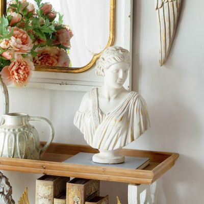 Beautiful Baroque Inspired Bust Statue