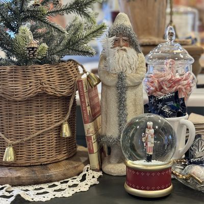 Belsnickel Santa With Velvet Cloak