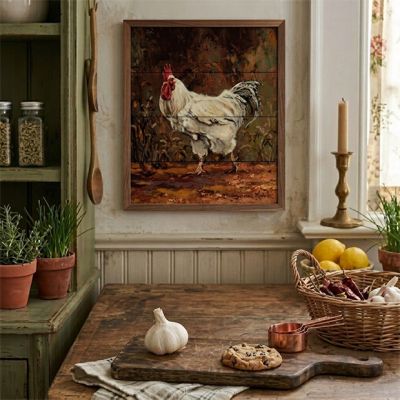 Big Boy I White By Bonnie Mohr Framed Wall Decor