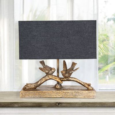 Birds On Branch Table Lamp