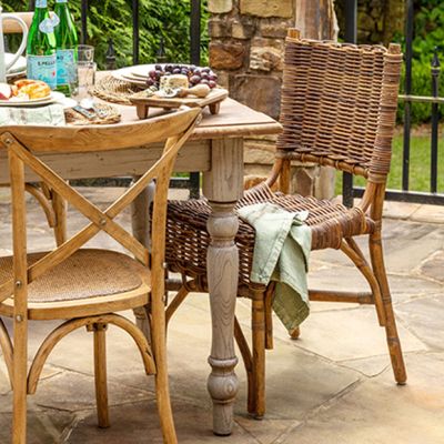 Bistro Style Rattan Chair