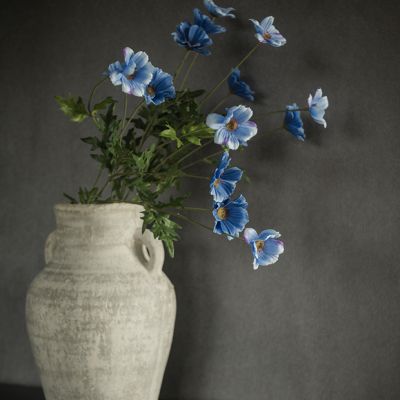 Blue Cosmos Floral Spray