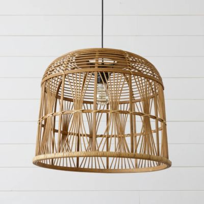 Bohemian Bamboo Pendant Light