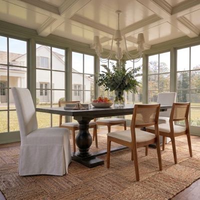 Bold Trestle Dining Table