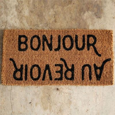 Bonjour Natural Coir Doormat