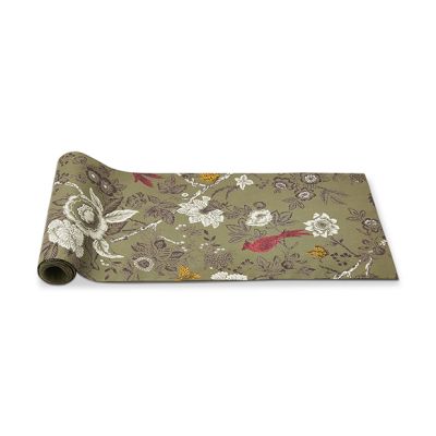 Botanical Charms Toile Table Runner