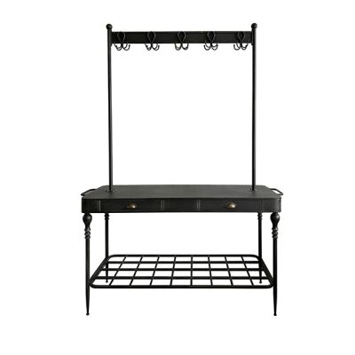 Botanist Work Table With Hooks