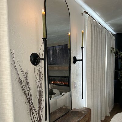 Box of 12 Unscented Powder Taper Candles