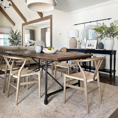 Broom Handle Dining Chair