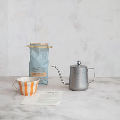 Brushed Pewter Olive Oil Cruet