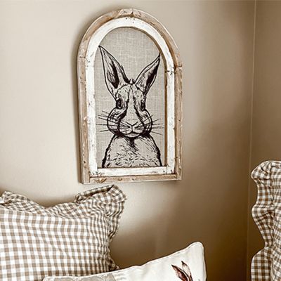Bunny Face Framed Wall Art